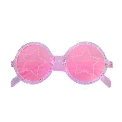 Popstar Star Party Glasses Pink