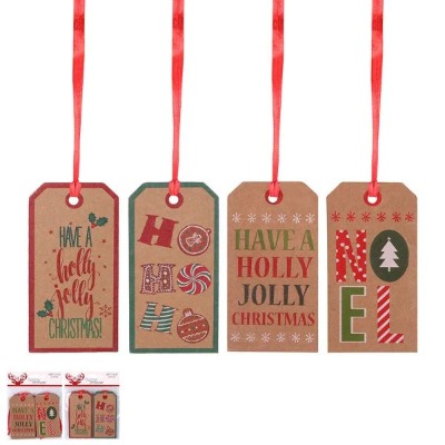 12pk Christmas Wishes Hot Stamp Gift Tag (Copy) - Online Costume Shop ...