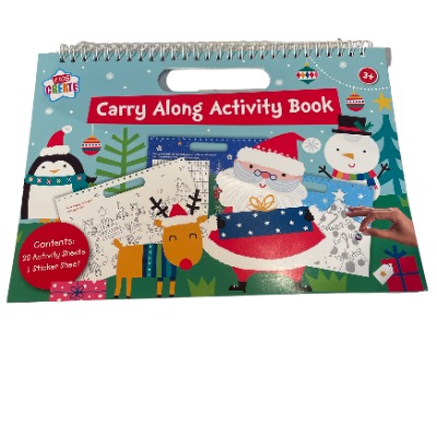 Christmas Carry Along Activity Book