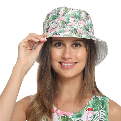 Christmas Flamingo Bucket Hat - Online Costume Shop - Australia