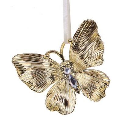 Gold Electroplated Butterfly Tree Oranment