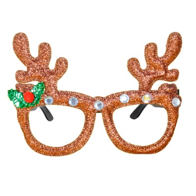 Reindeer Antler Party Glasses