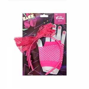 80s Neon Pink Kit