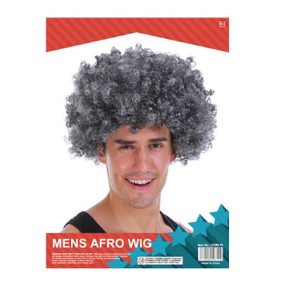 Afro Wig Grey