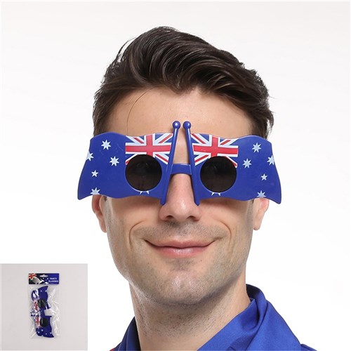 Aussie Flag Design Party Glasses