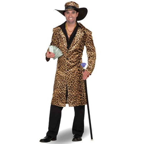 Funky Leopard Jacket & Hat - Online Costume Shop - Australia