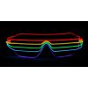 Light Up Rainbow Slatted Party Glasses 1 1