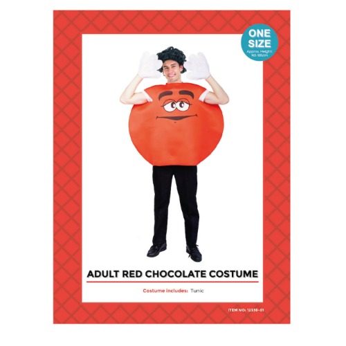 M Ms Red Chocolate Costume 3