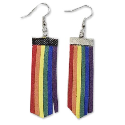 Rainbow Earrings 5cm 1