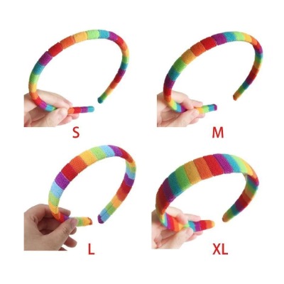 Rainbow Headband Mixed Sizes 1