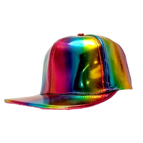 Shiny Rainbow Cap