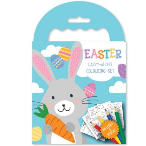 Easter Carry Along Colouring Set Includes 4 Pencils 1 1