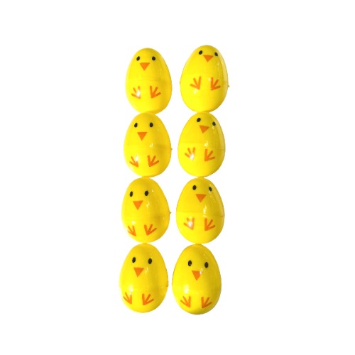 Easter Filler Egg Container Yellow Chick Design 1
