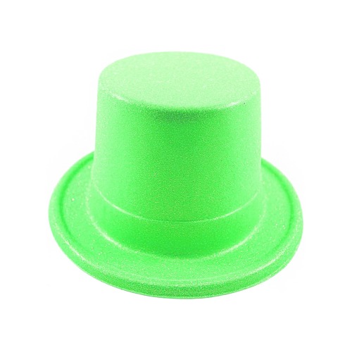 Easter Glitter Top Hat Pastel Candy Green 1 1