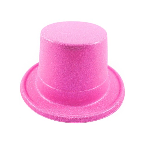 Easter Glitter Top Hat Pastel Candy Pink 1 1