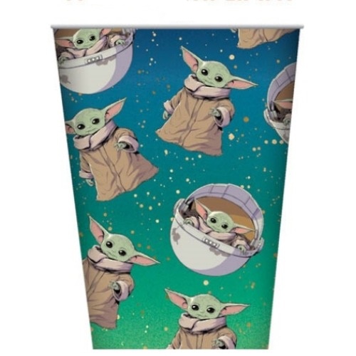 InkedStar Wars The Child Baby Yoda 8pk Paper Cups 1