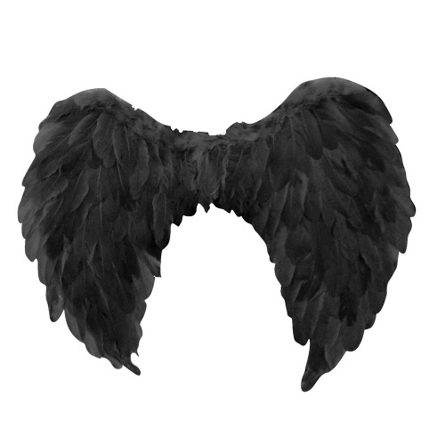 Black Angel Wing 80 X 60cm