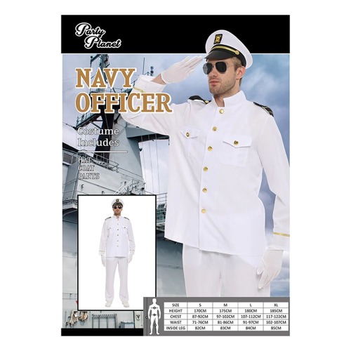Navy Officer Costume 1
