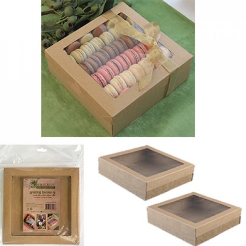 Grazing Boxes Pack of Brown Colour Small