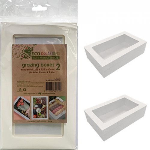 Grazing Boxes Pack of White Colour