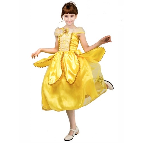 InkedBella Yellow Princess Costume Children Size