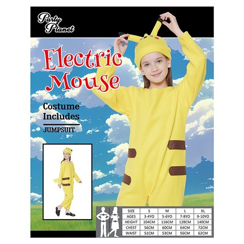 Electric Mouse Costume