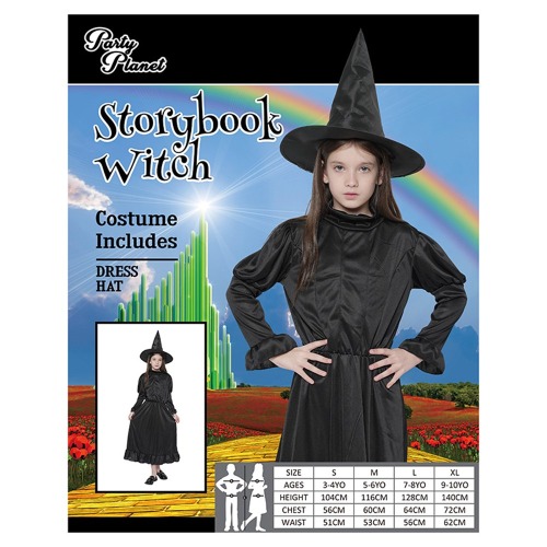 Storybook Witch Book Week Costume - Online Costume Shop - Australia