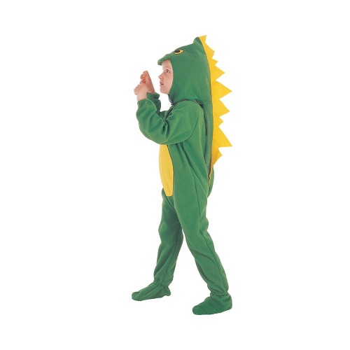 Toddler Dinosaur Book Week Costume Jumpsuit Headpiece