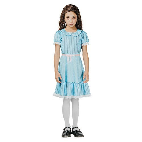 Creepy Twin Girl Costume Halloween Dress Up