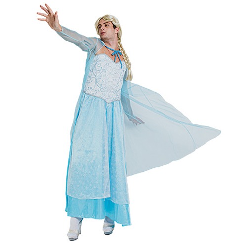 Frozen Princess Costume Mens Size Buck's Night