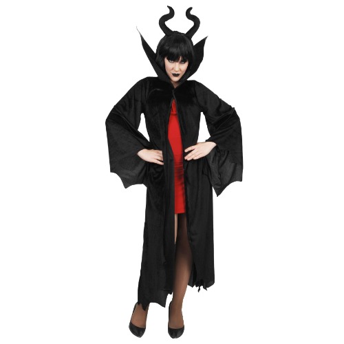 Maleficent Costume Dark Queen Cape & Headband