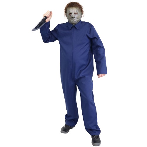Michael Myers Costume Blue Jumpsuit ()