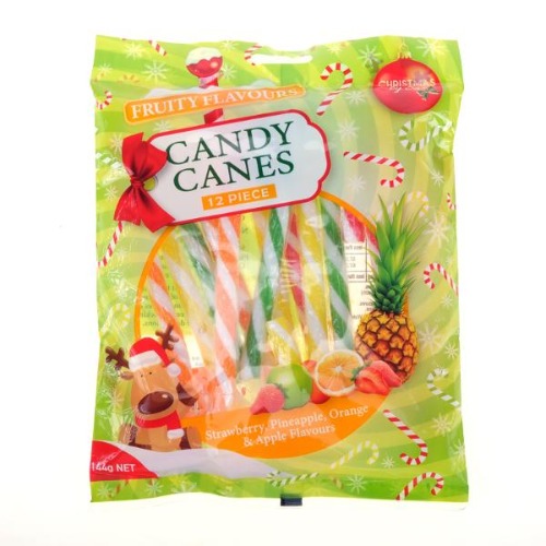 Candy Cane Fruity Flavours Pack of