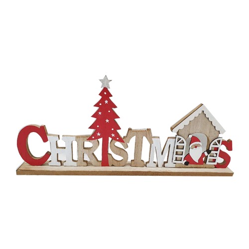 Christmas Wooden Tabletop Sign