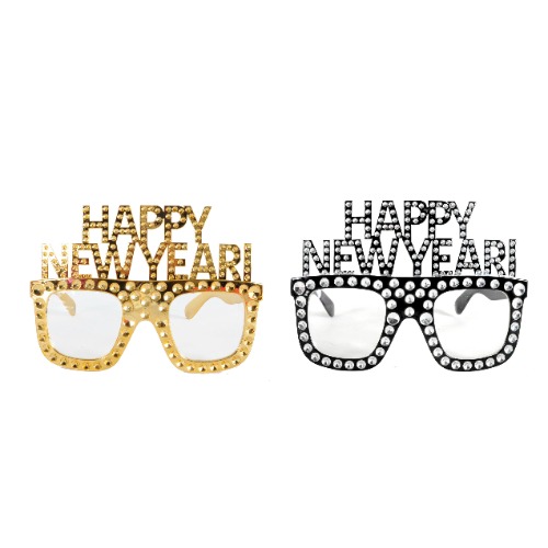 Deluxe Happy New Year Bling Party Glasses