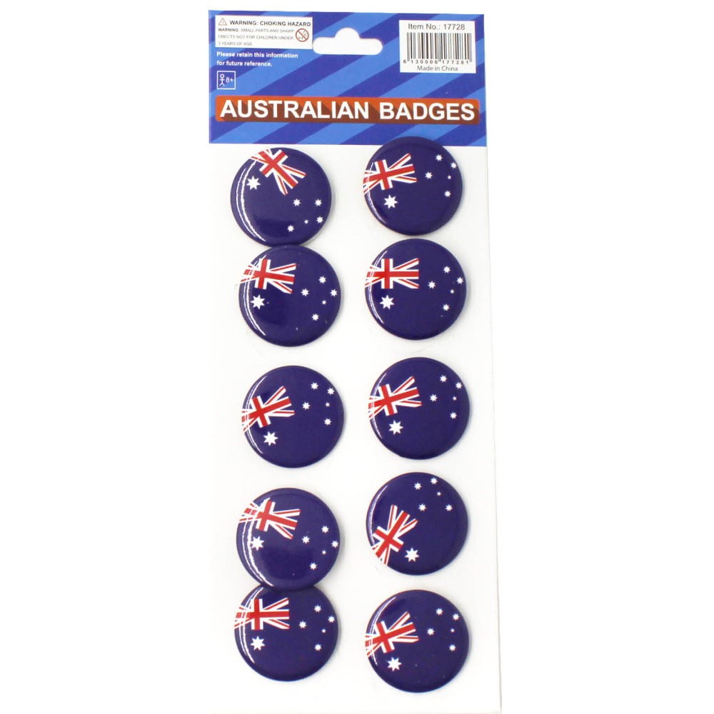 pcs Australian Badges