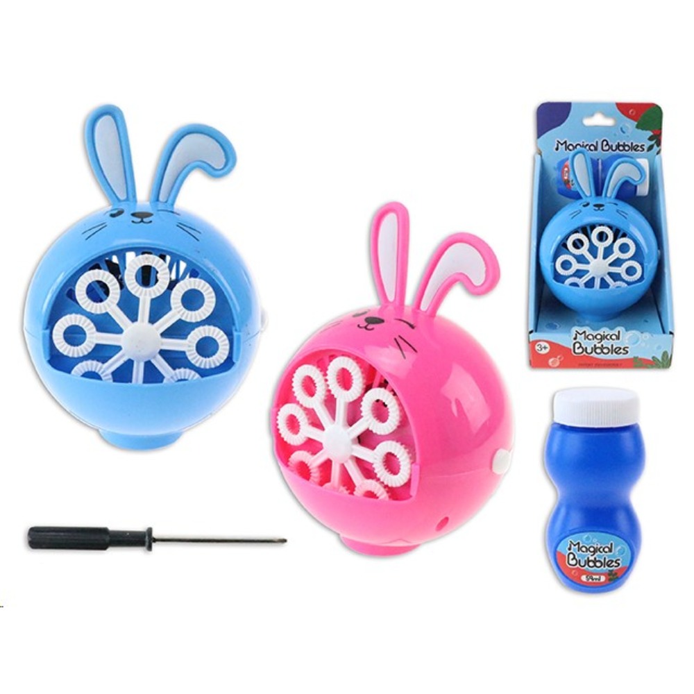 Easter Bunny Bubble Blower Machine Magical Bubbles
